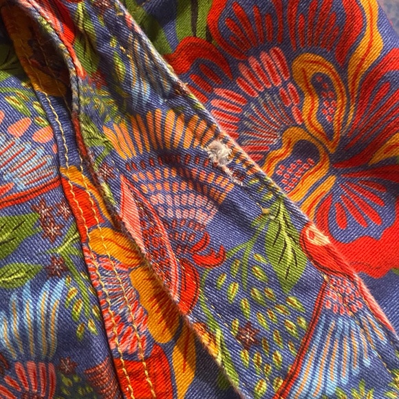 Farm Rio Macaw Flight Pant Size L - Picture 10 of 10